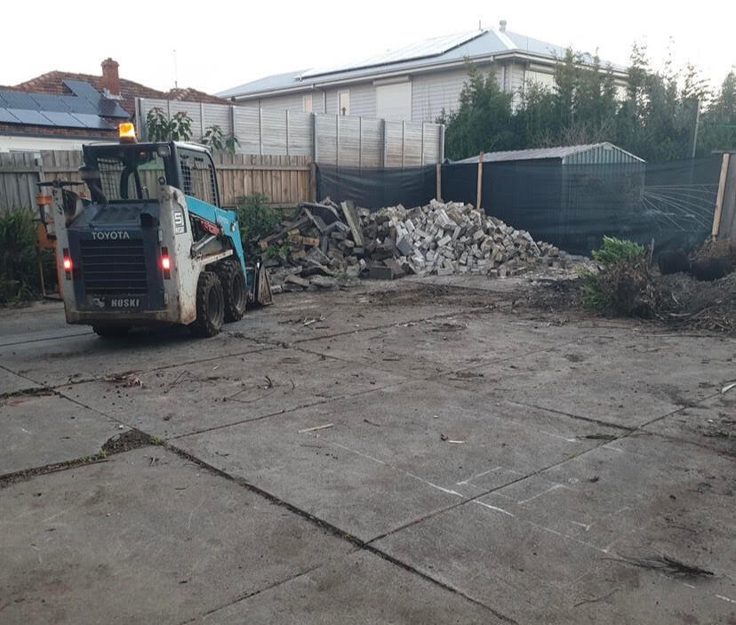 Concrete removal Concrete removal