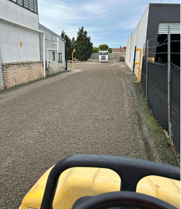 Gravel Road and Yard Repairs Crushed concrete